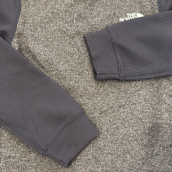 The North Face 5T Gray Kids Waffle Base Layer Set - Picture 4 of 10